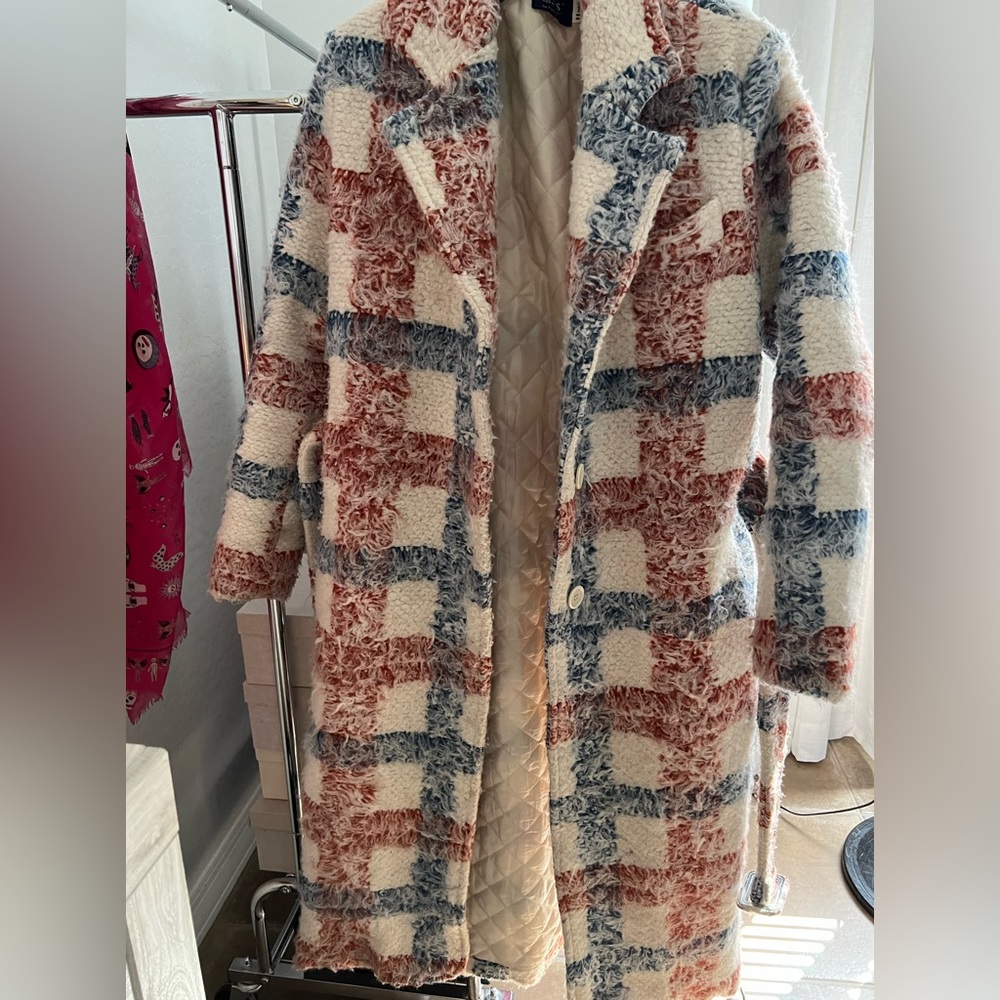 Levi’s quilted “bathrobe” coat